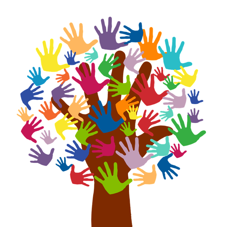 Helfende Hände _ BGrafik von Gerd Altmann über pixabay